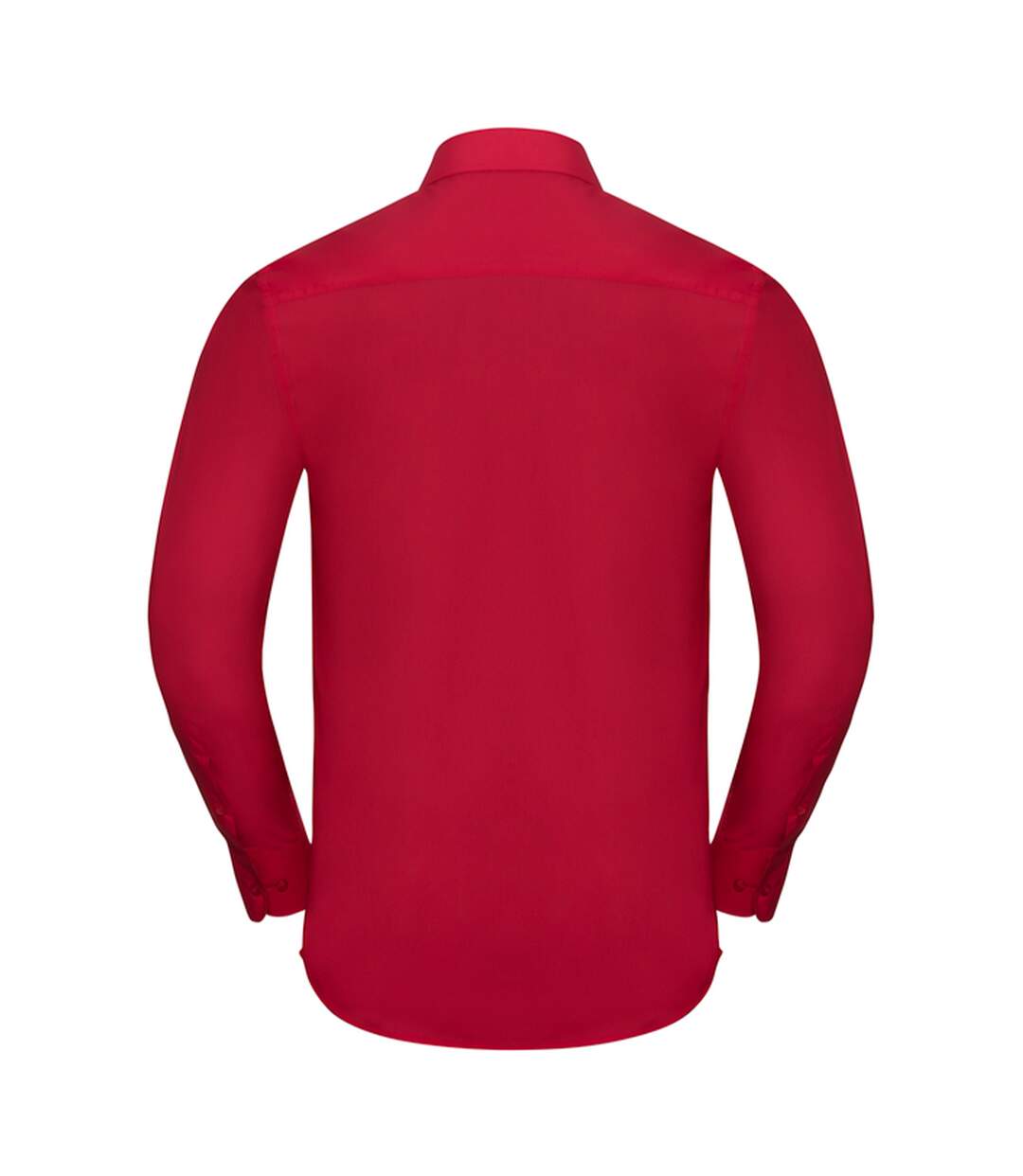 Chemise Manches Longues Homme Rouge Classique Russell Collection-2