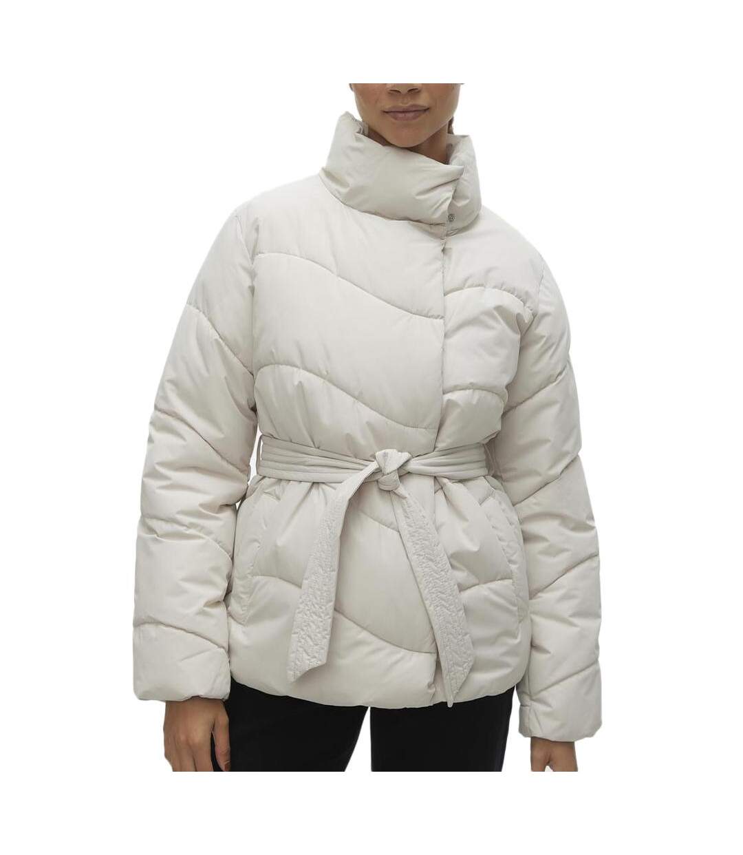 Doudoune Écru Femme Vero Moda Wave - L-1