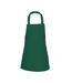 Tablier barbecue enfant taille unique vert bouteille Link Kitchen Wear-1