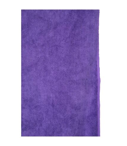 Travel micro-towelling towel one size dark purple Mountain Warehouse