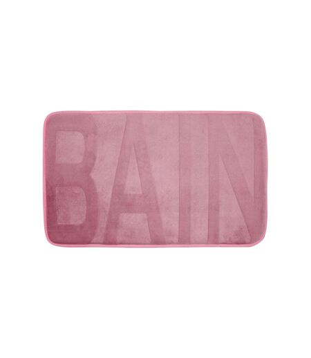 Tapis de Bain Microfibre Relief 45x75cm Rose
