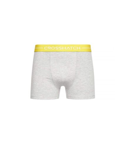 Pack of 12  Mens astral boxer shorts  grey marl Crosshatch