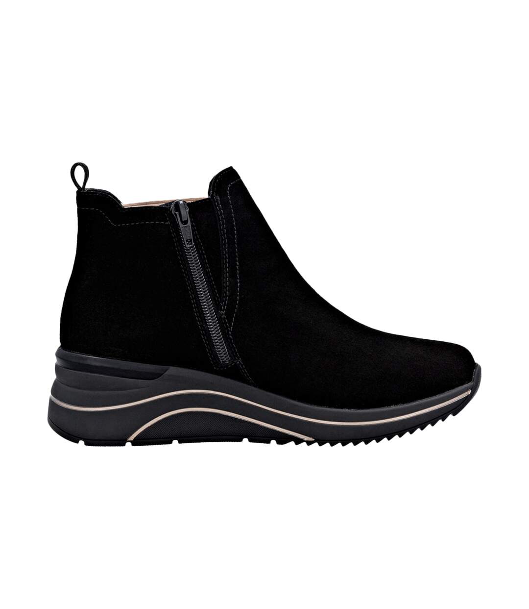 Basket Montante Cuir Remonte GoatSuede-2