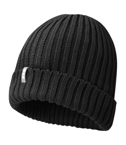 Elevate Unisex Adult Ives Cotton Beanie (Black)