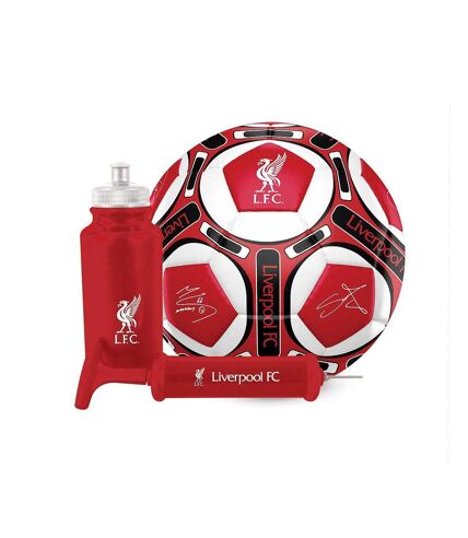 Liverpool FC Signature Gift Set (Pack of 3) (Red/White/Black) (One Size)