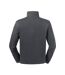 Russell Mens Authentic Zip Neck Sweatshirt (Convoy Gray)
