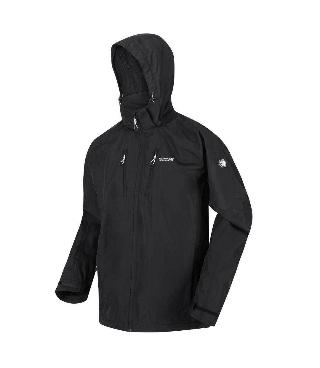 Veste imperméable calderdale homme noir Regatta-3