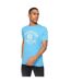 Pack Of 5  Mens Weymouth T-shirt  Multicoloured Crosshatch-4