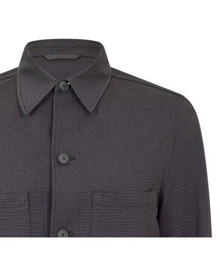 Unisex Adult Shirt Jacket Black Boss