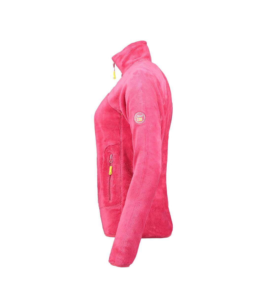 Veste Polaire Rose Femme Geographical Norway Upaline-3