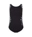 Maillot De Bain 1 Pièce Motif/style Logo Et Abstrait Femme Noir Blanc Abstrait Speedo-1