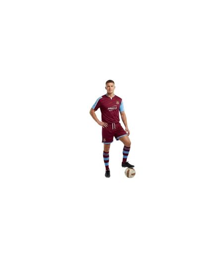 Mens 2005 West Ham United Fc Football Shirt Claret Blue Score Draw