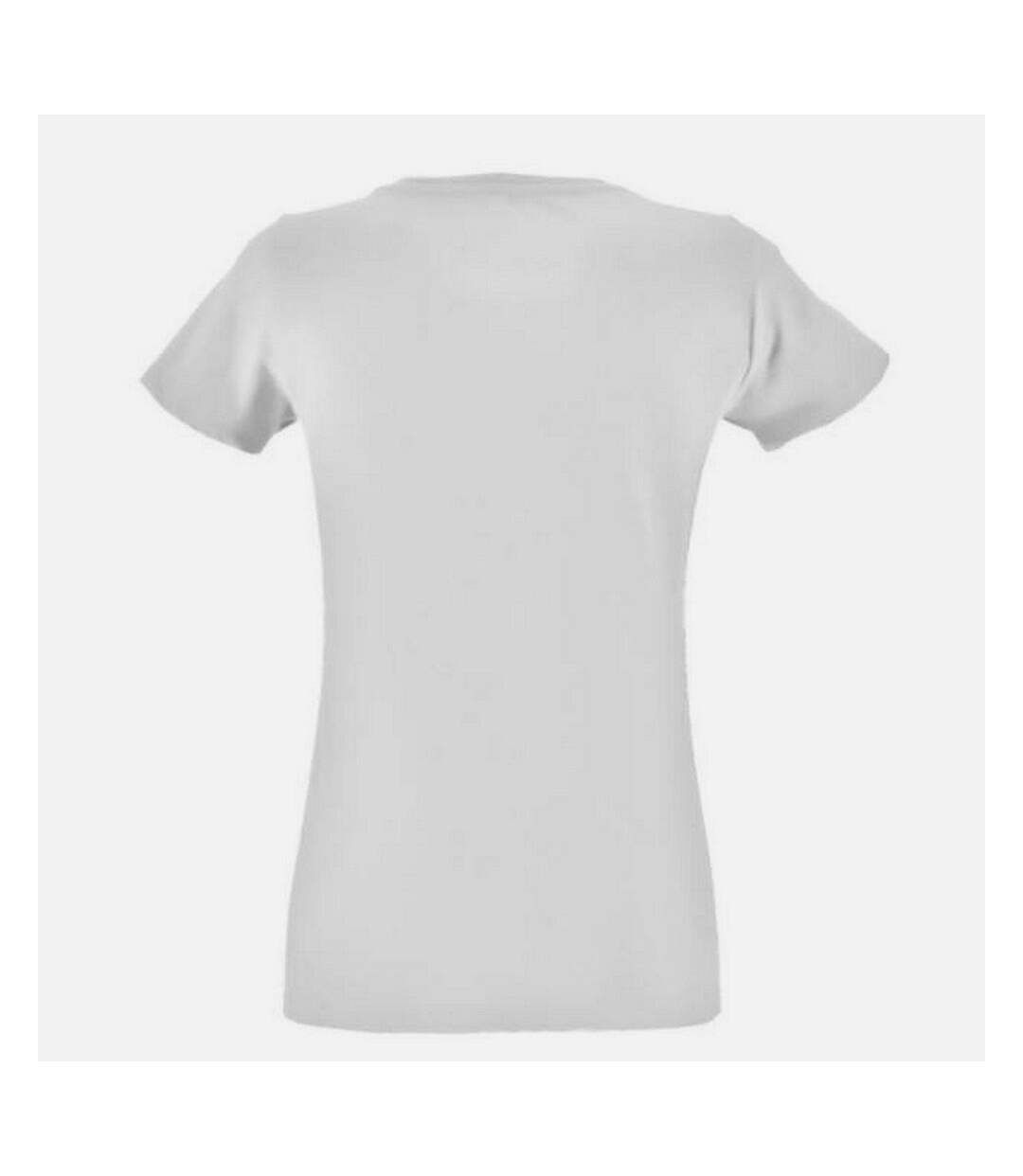 T-shirt regent femme blanc SOLS