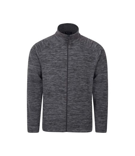 Mountain Warehouse Mens Snowdon II Full Zip Fleece Jacket (Gray) - UTMW1292