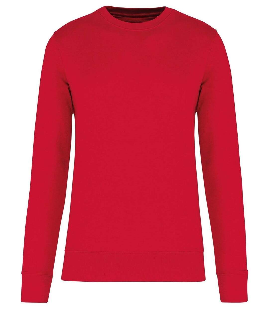 Sweat col rond écoresponsable - Mixte - K4025 - rouge