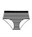 Lot de 3 culottes femme  en coton uni imprimé ceinture fine 2cm Pck25 Pierre Cardin-5