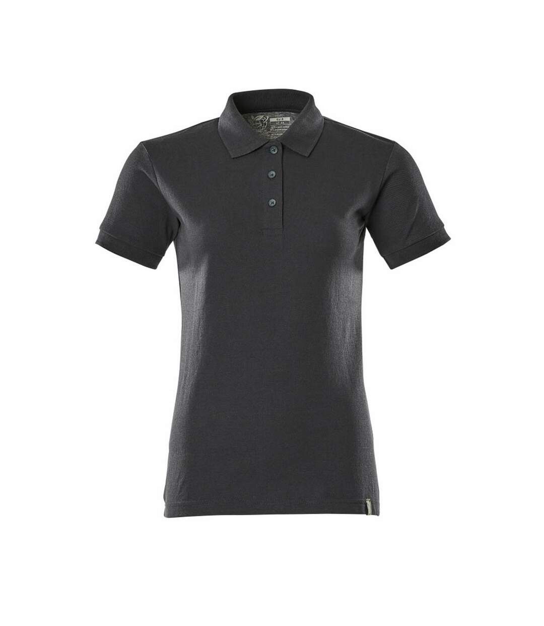 Womens/ladies Crossover Polo Shirt Dark Navy Mascot-1