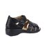 Sandales julie femme noir Fleet & Foster