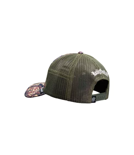 Casquette trucker avec filet bi-matière Unive Rock'n Free Life