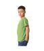 T-shirt enfant jaune vif Gildan-3