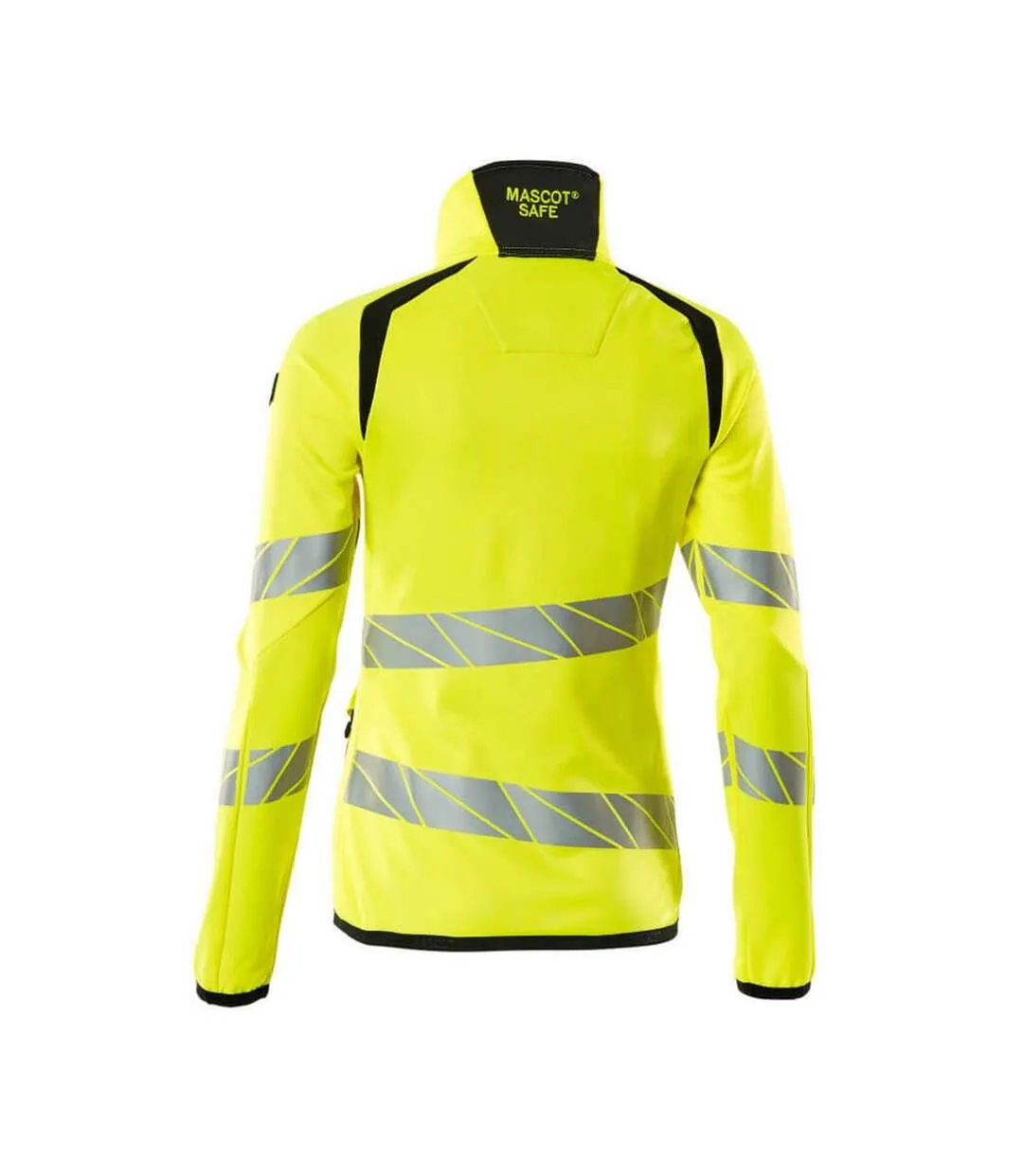 Veste Polaire Accelerate Safe Femme Jaune Fluo Noir Mascot-2
