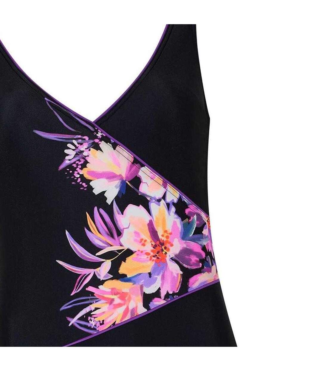 Maillot De Bain 1 Pièce Femme Noir Zoggs-3