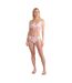 Womens/ladies Skye Bikini Bottoms Off White Animal-1