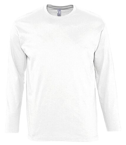 T-shirt manches longues HOMME - 11420 - blanc