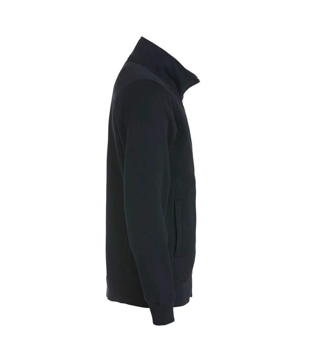 Mens Classic Cardigan Black Clique-4