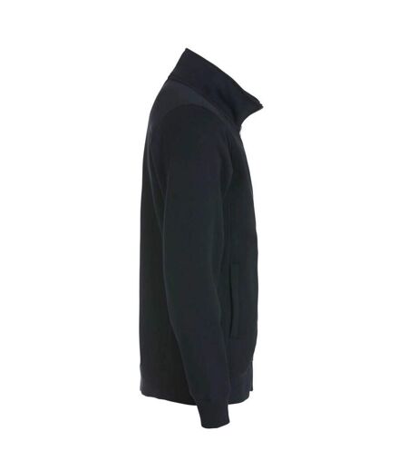 Mens Classic Cardigan Black Clique