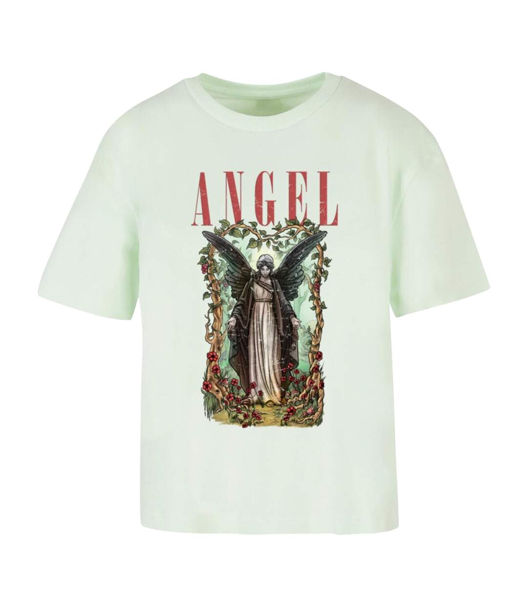 T-shirt Femme/angel Menthe Claire Miss Tee-1