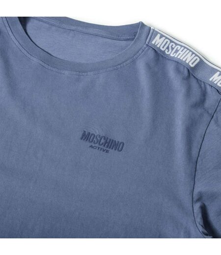 T-shirt Homme Bleu Moschino