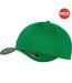 Lot de 2  casquettes de baseball homme vert poivre Yupoong