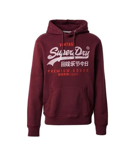 Sweat bordeaux homme superdry vl