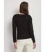 Pull court jacquard strassé col rond-2