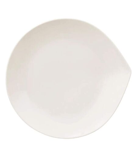 Lot de 6 Assiettes à Dessert Goutte 21cm Blanc
