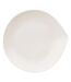 Lot de 6 Assiettes à Dessert Goutte 21cm Blanc-1