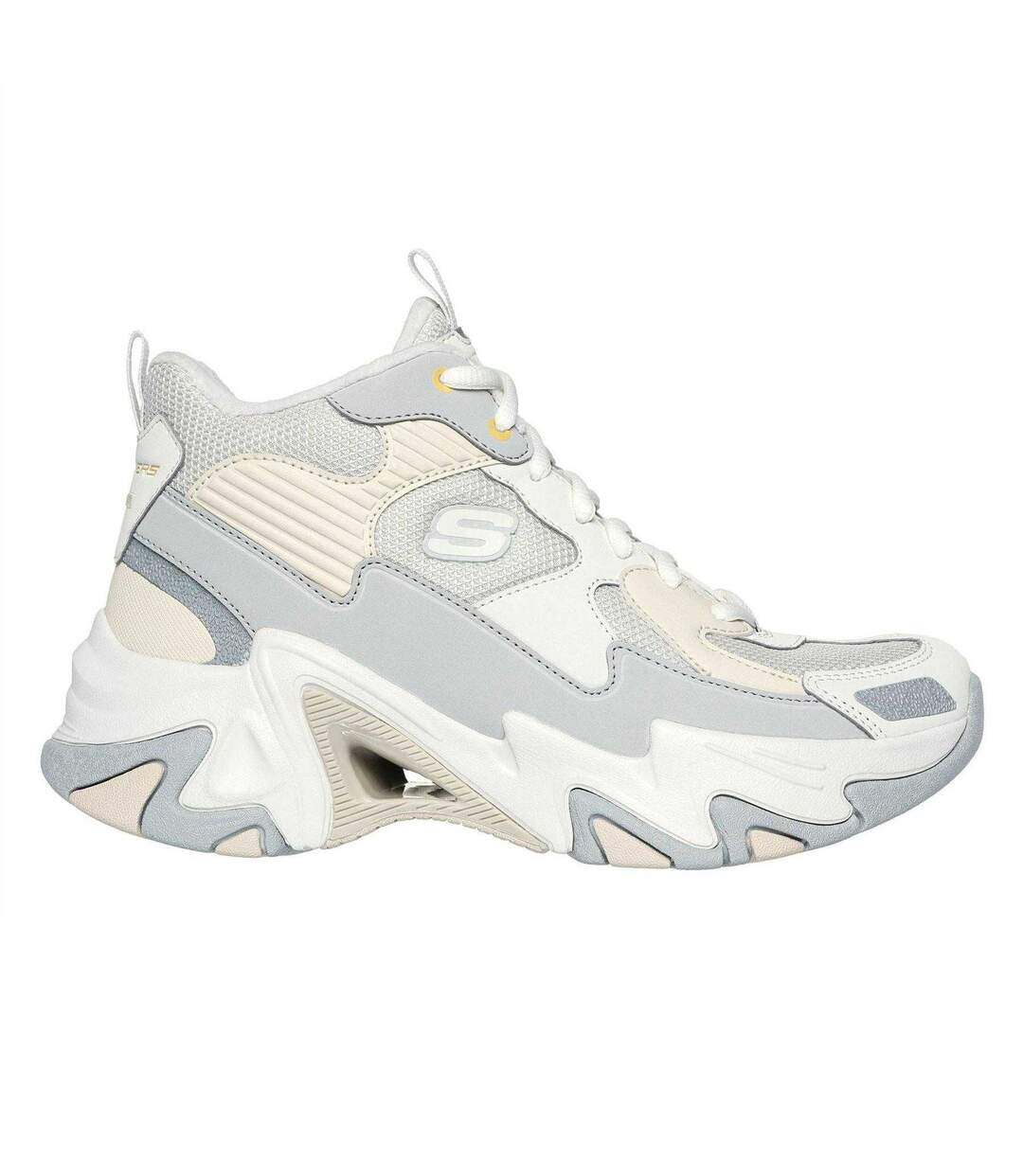 Womens/ladies Staminav3 Mesh Trainers Grey Skechers-3