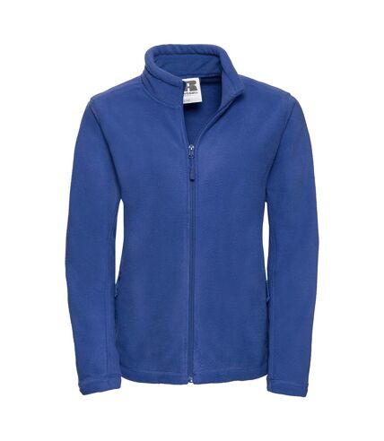 Jerzees Colours Ladies Full Zip Outdoor Fleece Jacket (Bright Royal)