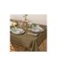 Nappe Déco à Franges Maha 150x250cm Vert Kaki-1