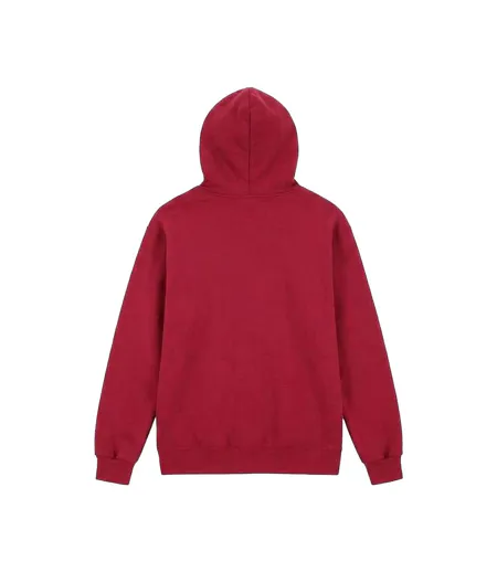 Sweat Uni Et Épais À Capuche Hammer Maxweight Homme Rouge Rose Gildan