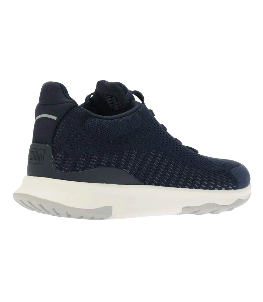 Womens/ladies Vitamin Ffx Knitted Trainers Navy Fit Flop-2