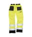 Safeguard pantalon cargo haute visibilité adulte unisexe jaune haute visibilité Result-3
