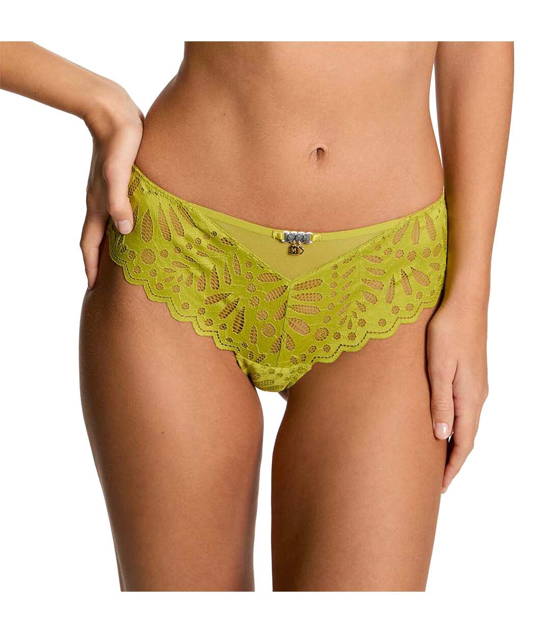 Shorty tanga vert Amelie-2