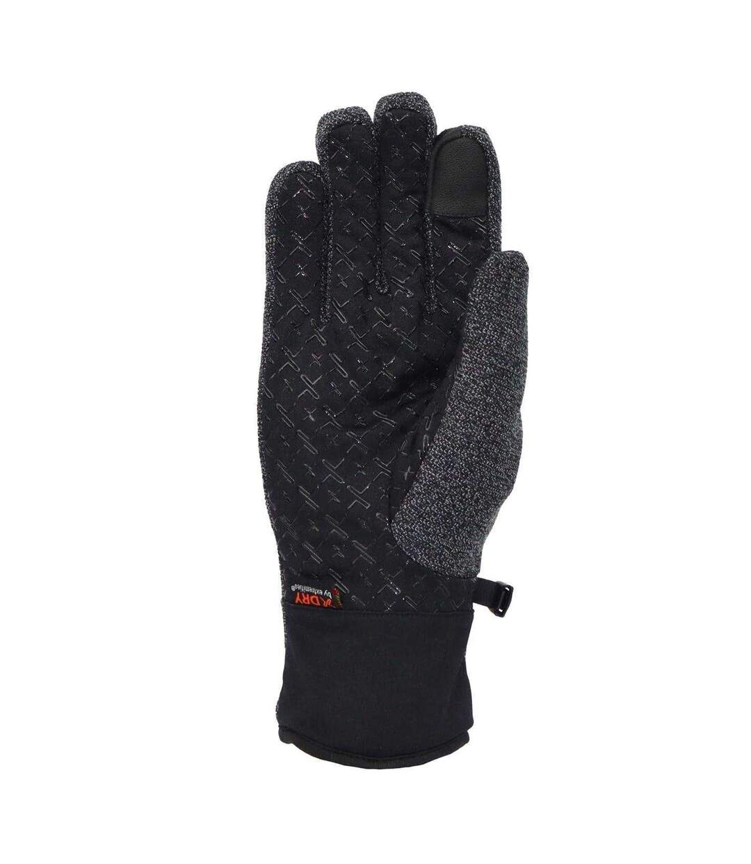 Unisex Adult Bora Logo Gloves Black Extremities-2