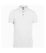 Polo homme blanc Kariban