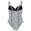 Womens/ladies sakari large floral tummy control one piece swimsuit navy/white Regatta-2