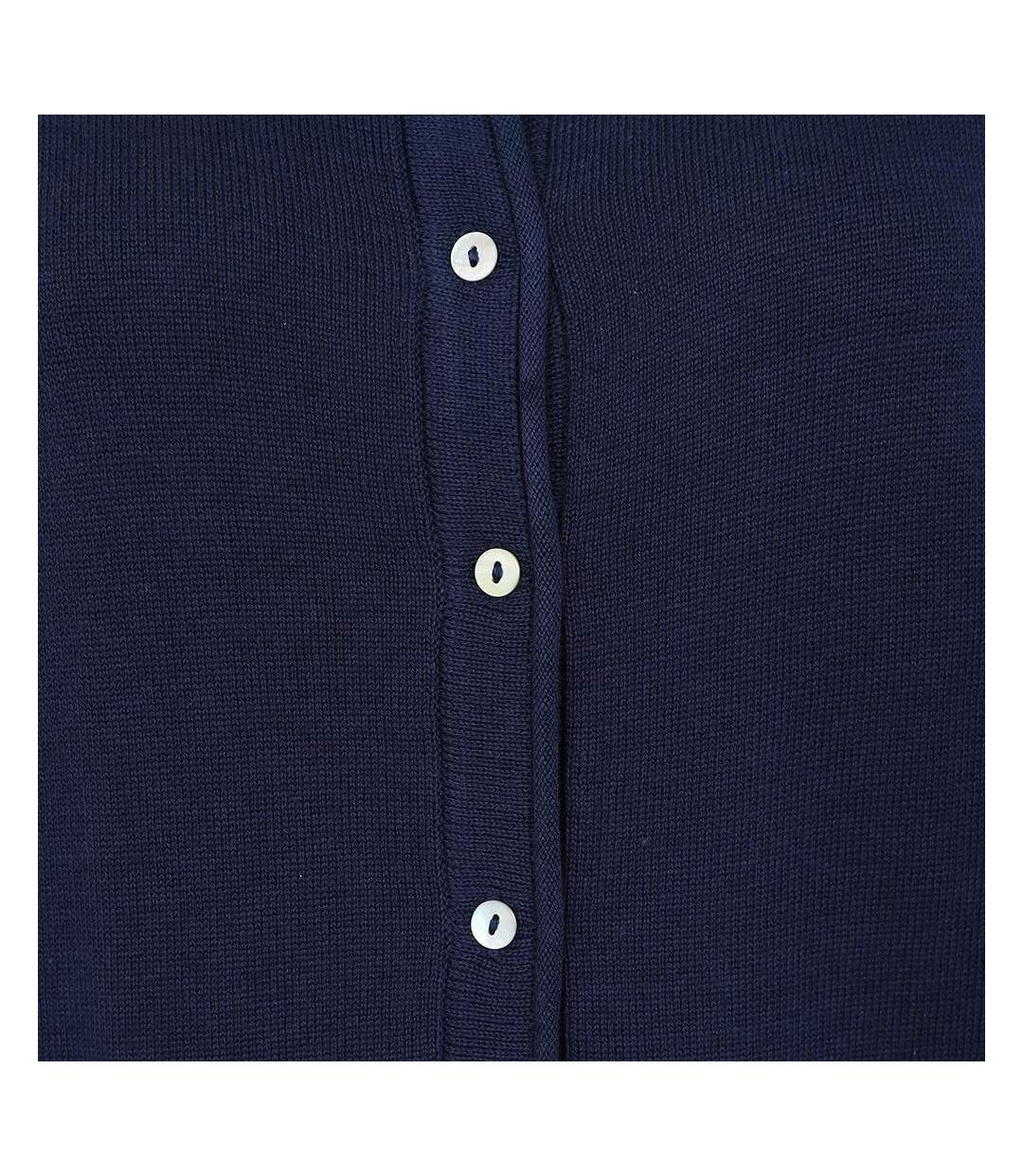 Womens/ladies Knitted Cardigan Marine Lazy Jacks-3