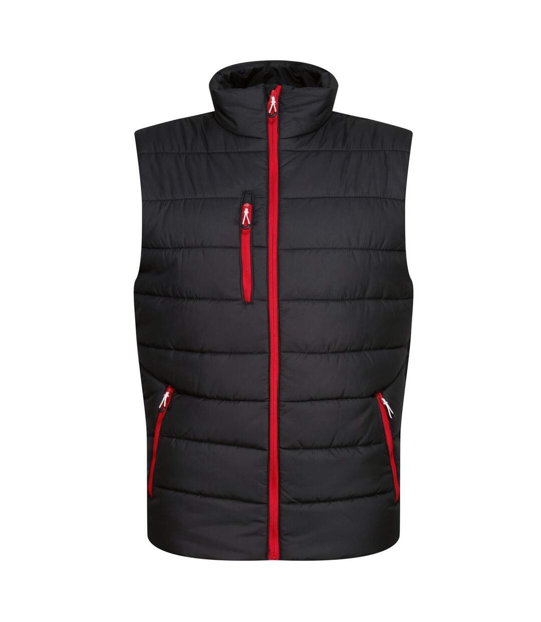 Veste Sans Manches Navigate Homme Noir Rouge Classique Regatta-1