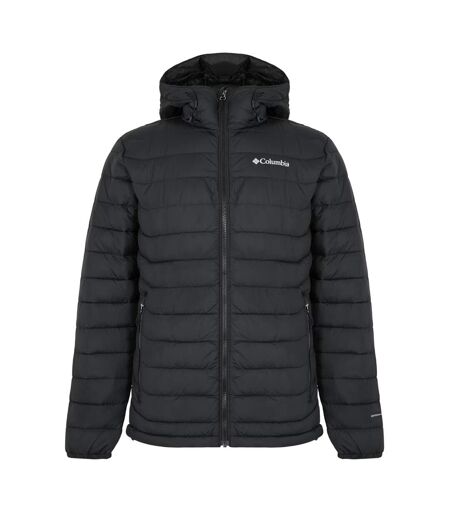 Mens Powder Lite Ii Hooded Jacket Black Columbia